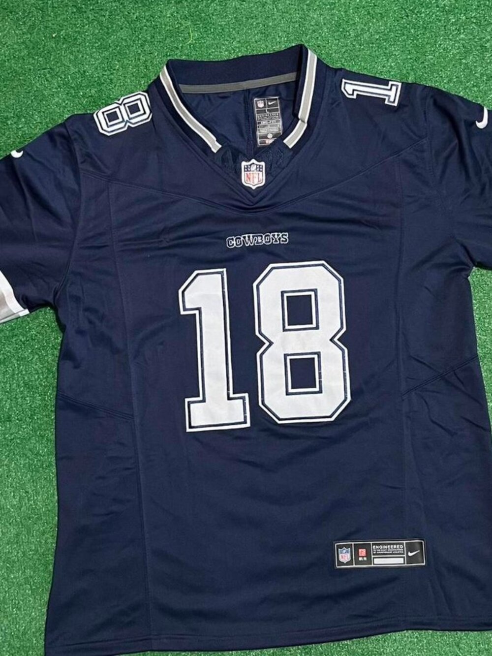 Dallas Cowboys Caleb Downs Blue Jersey Adult Large